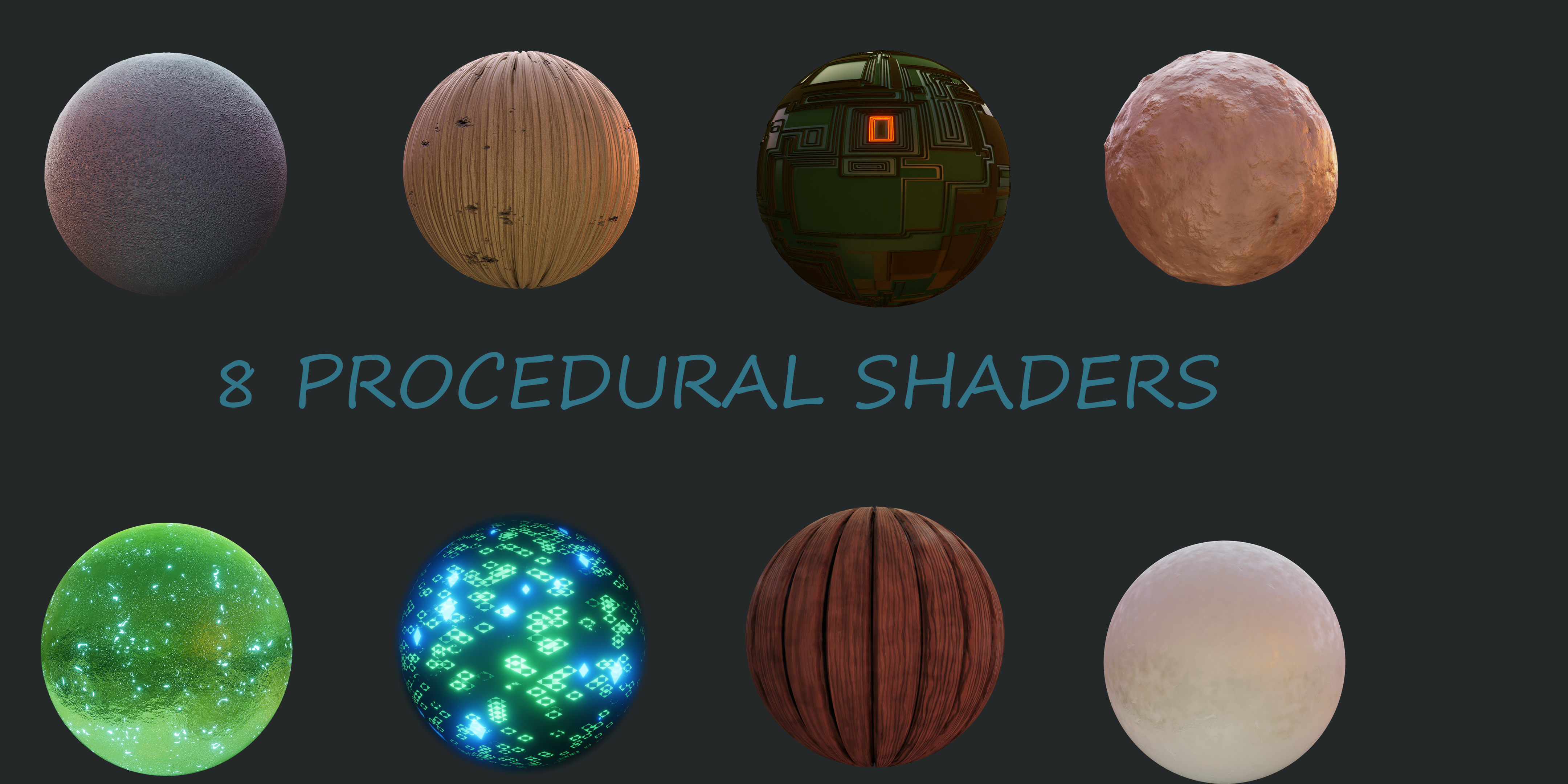 Procedural Material Pack preview image 1